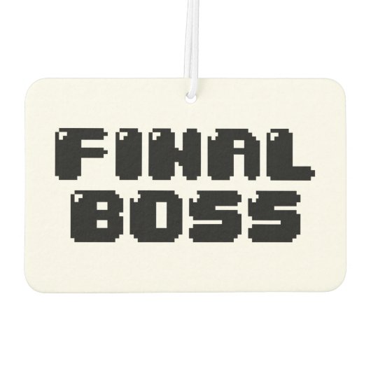 DÉSODORISANT POUR VOITURE BOSS FINAL (Dos)
