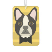 Désodorisant Pour Voiture Boston Terrier (Dos)