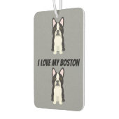 Désodorisant Pour Voiture Boston Terrier (Gauche)