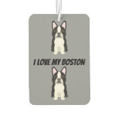 Désodorisant Pour Voiture Boston Terrier (Dos)