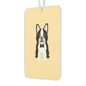 Désodorisant Pour Voiture Boston Terrier beige (Gauche)