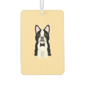 Désodorisant Pour Voiture Boston Terrier beige (Dos)