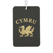 Désodorisant Pour Voiture Bouclier Cymru (Dos)