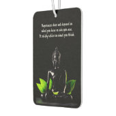 Désodorisant Pour Voiture Bouddha Citation 4 fraîcheur d'air (Gauche)