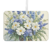 Désodorisant Pour Voiture Bouquet de fleurs Elégante aquarelle (Dos)