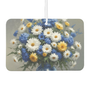 Désodorisant Pour Voiture Bouquet de fleurs Elégante aquarelle