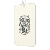 Désodorisant Pour Voiture Boxing Father Day Vintage Engraving Shirt Design_1 (Gauche)