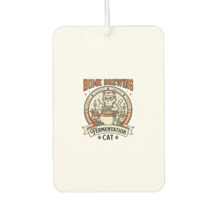 Désodorisant Pour Voiture Brassage Maison Chat de Fermentation de Brassage M