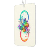 Désodorisant Pour Voiture Bright infinity with rainbow butterfly (Gauche)