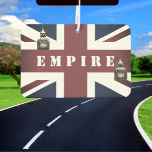 Désodorisant Pour Voiture British Flag, Empire, Royaume-Uni, Big Ben, Royaum