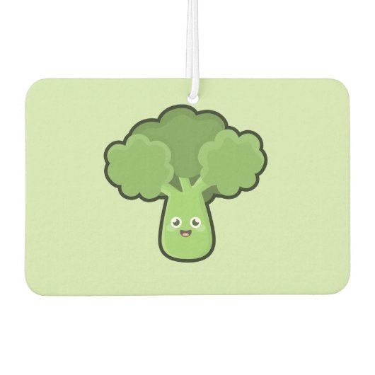 Désodorisant Pour Voiture Brocoli Kawaii (Devant)