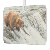 Désodorisant Pour Voiture Brown Bear Catches Red Salmon (Gauche)