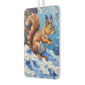 Désodorisant Pour Voiture Brown Squirrel in the Snow (Gauche)