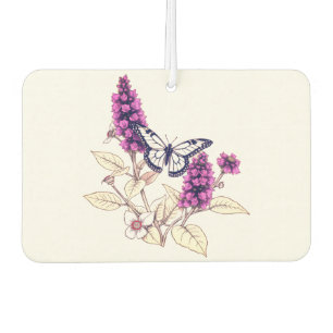 Désodorisant Pour Voiture Buisson de papillon magenta