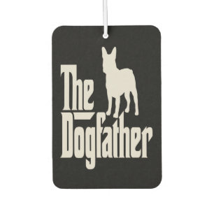 Désodorisant Pour Voiture Bulldog français  Frenchie The Dog Father Don