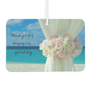 Désodorisant Pour Voiture Cadeau de remerciement de mariage