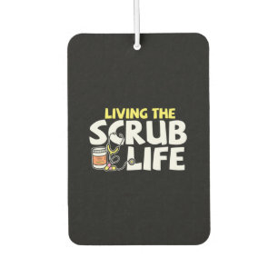 Désodorisant Pour Voiture Cadeau infirmière Vivre La Vie Scrub
