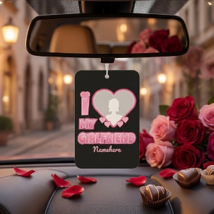 Désodorisant Pour Voiture Cadeau personnalisé Je t'aime ma copine – Ajoutez