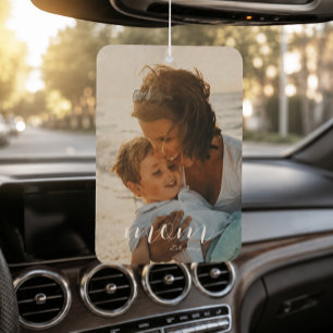 Désodorisant Pour Voiture Cadeau photo pour la fête des mères 'Maman' établi