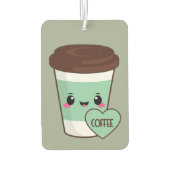 Désodorisant Pour Voiture Café Emoji Lover (Dos)