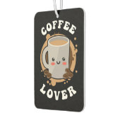 Désodorisant Pour Voiture Café Lover Cappuccino Lover (Gauche)