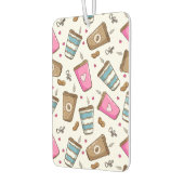 Désodorisant Pour Voiture Cafés, Haricots, Coeurs, Amateur De Café (Gauche)