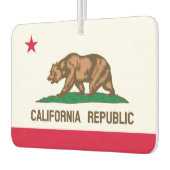 Désodorisant Pour Voiture California State Flag Design (Gauche)