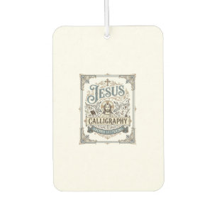 Désodorisant Pour Voiture Calligraphie de Jésus Lettrage sacré Calligraphie