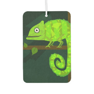 Désodorisant Pour Voiture Caméléon vert mignon