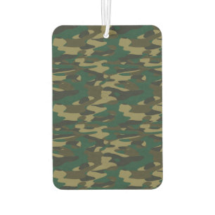 Désodorisant Pour Voiture Camo Verts Nuancés