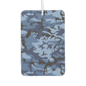Désodorisant Pour Voiture Camouflage bleu marine, Militaire, Armée (Devant)