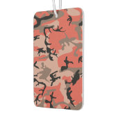 Désodorisant Pour Voiture Camouflage rouge et Brown, Armée (Gauche)