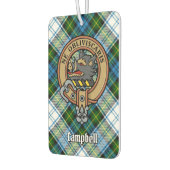 Désodorisant Pour Voiture Campbell Crest au-dessus de Tartan (Gauche)