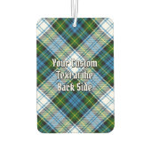 Désodorisant Pour Voiture Campbell Crest au-dessus de Tartan (Dos)