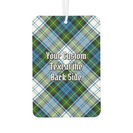 Désodorisant Pour Voiture Campbell Crest au-dessus de Tartan (Dos)