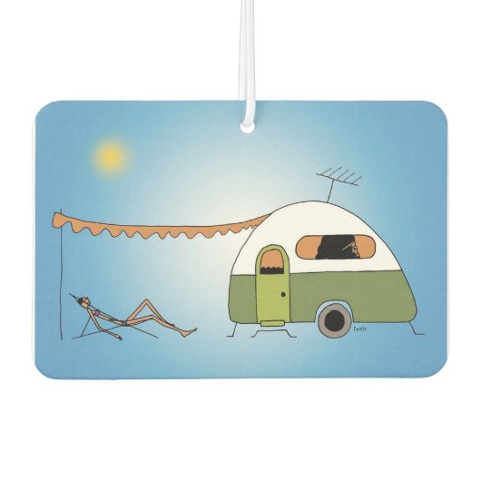 Désodorisant Pour Voiture Camping (Devant)