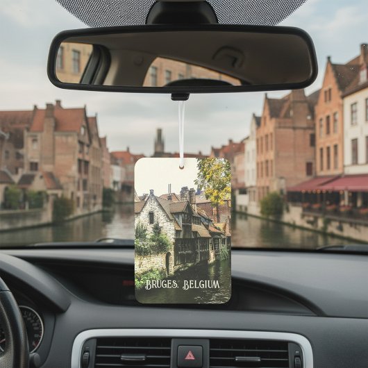 Désodorisant Pour Voiture Canaux de Bruges