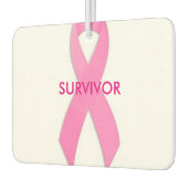 Désodorisant Pour Voiture Cancer du sein Survivant Air Freshner (Gauche)