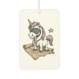 Désodorisant Pour Voiture Capitaine Pirate Licorne (1)