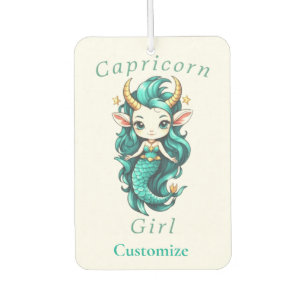 Désodorisant Pour Voiture Capricorn Girl Mermaid Thunder_Cove