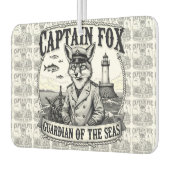 Désodorisant Pour Voiture Captain Fox Guardian of Seas Nautical Design (Gauche)