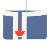 Désodorisant Pour Voiture Car Air Fresheners with Flag of Toronto, Ontario (Dos)