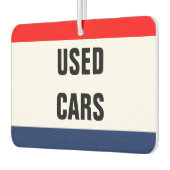 Désodorisant Pour Voiture Car Dealership Promotional Signage Customizable (Gauche)