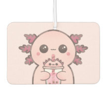Caricature Cute Kawaii Axolotl