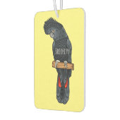 Désodorisant Pour Voiture Caricature d'oiseau à queue rouge (Gauche)