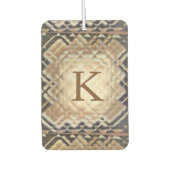 Désodorisant Pour Voiture Carré Dimensionnel - Fraîcheur d'air K (Devant)