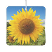 Désodorisant Pour Voiture Carré Sunflower Air Freshener (Devant)