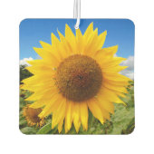 Désodorisant Pour Voiture Carré Sunflower Air Freshener (Dos)