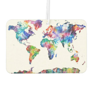 Désodorisant Pour Voiture Carte du monde