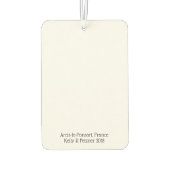 Désodorisant Pour Voiture Carte postale (Dos)